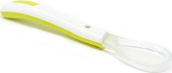 Poupy Łyżeczka silikonowa Zielona 4m+ POUPY