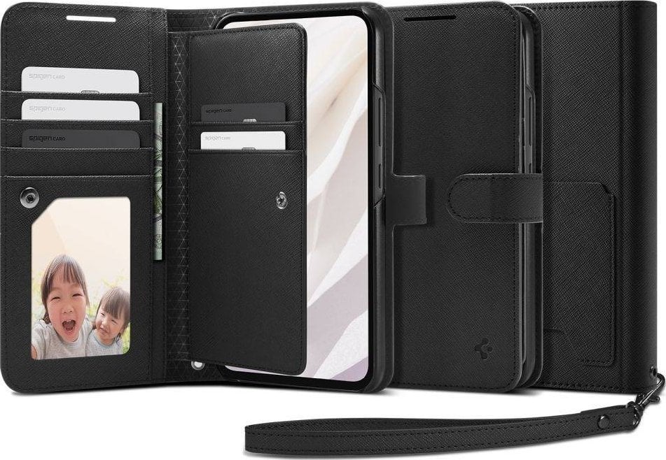 Spigen Etui Spigen Wallet S Plus Samsung Galaxy A54 5G Black