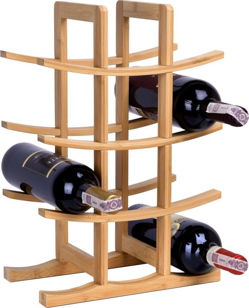 DWM STOJAK NA WINO BAMBUSOWY