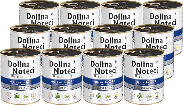 Dolina Noteci Premium z dorszem 12x800g