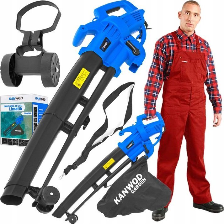 Kanwod Dmuchawa elektryczna odkurzacz do liści Kanwod 5w1