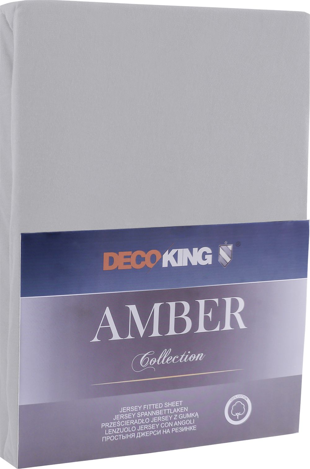 Decoking Prześcieradło Amber Steel r. 120x200 cm