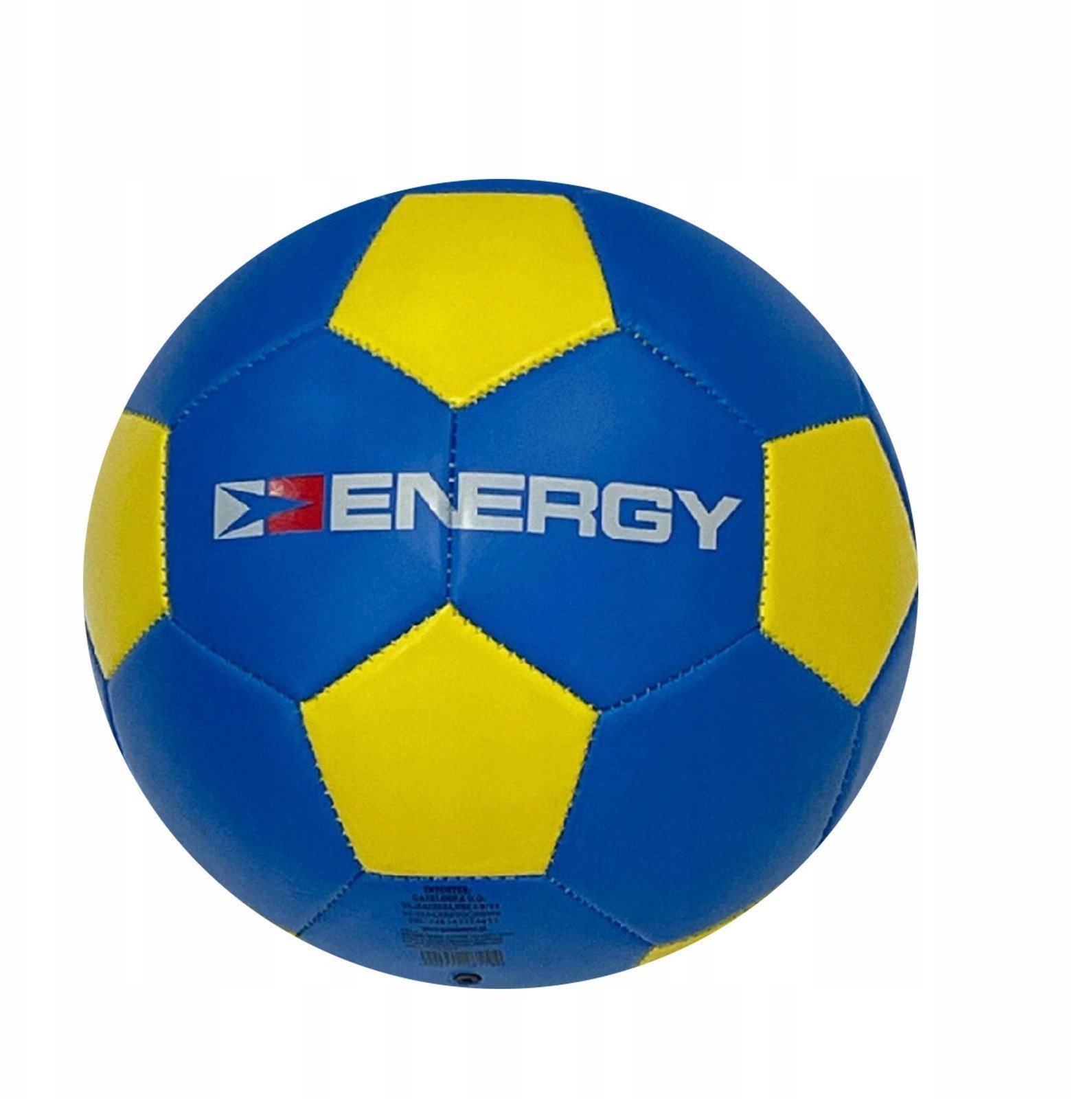 Piłka nożna żółto-niebieska Z10307 81104