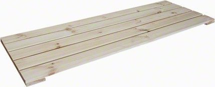 Wamar-Sosenka Półka ażurowa do regału MAXI 120x44,5 cm Naturalna Surowa Drewno sosnowe / Wamar-Sosenka