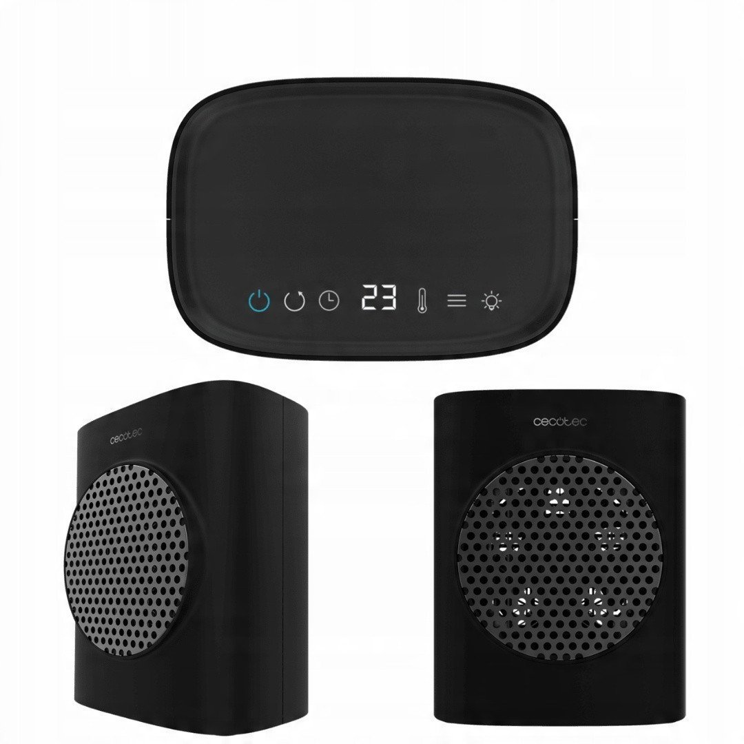 Grzejnik ceramiczny Cecotec ReadyWarm 1500 Max Ceramic Rotate Black