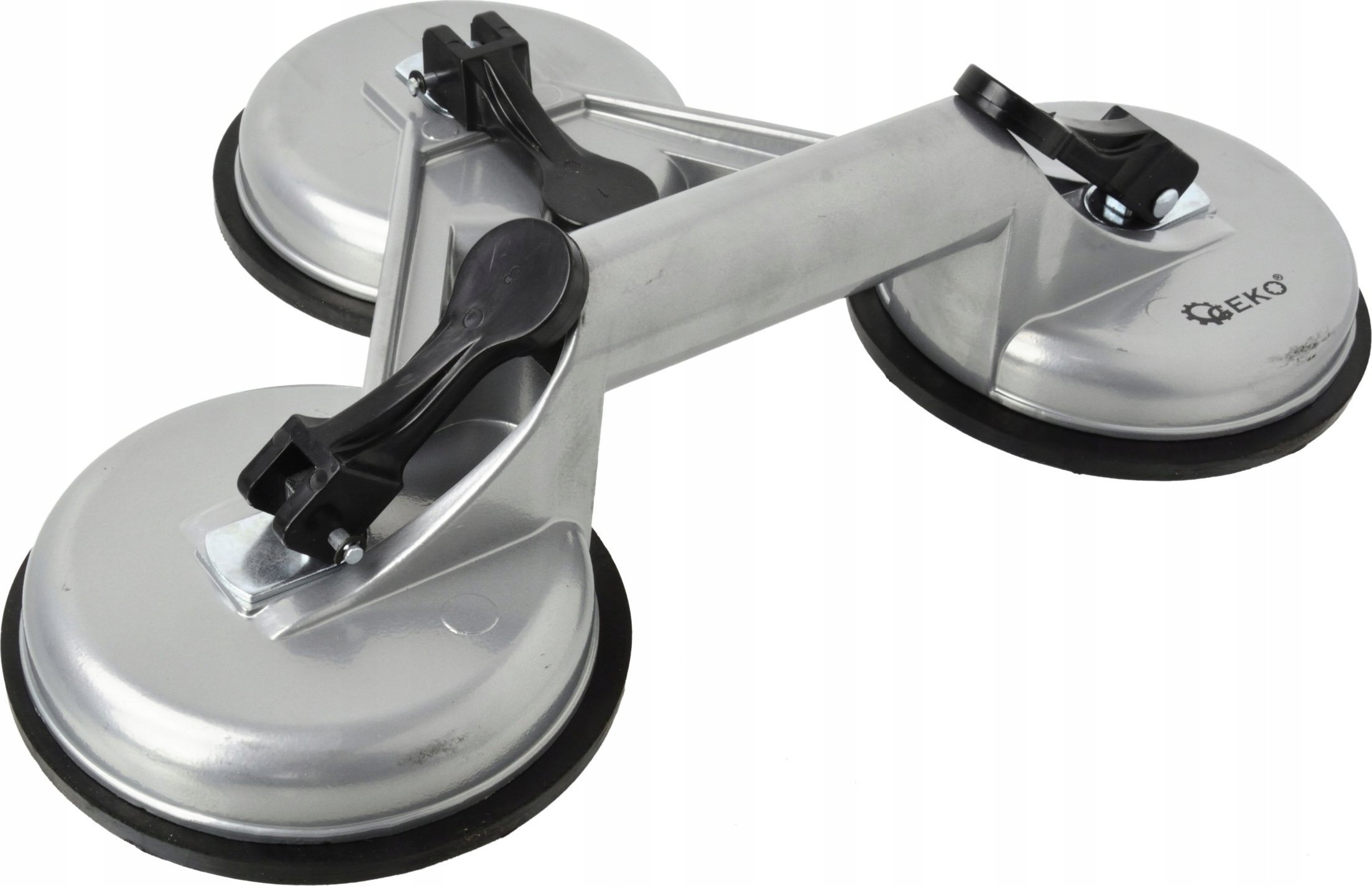 Geko Uchwyt-Przyssawka do szyb 3x115mm Aluminium (16)