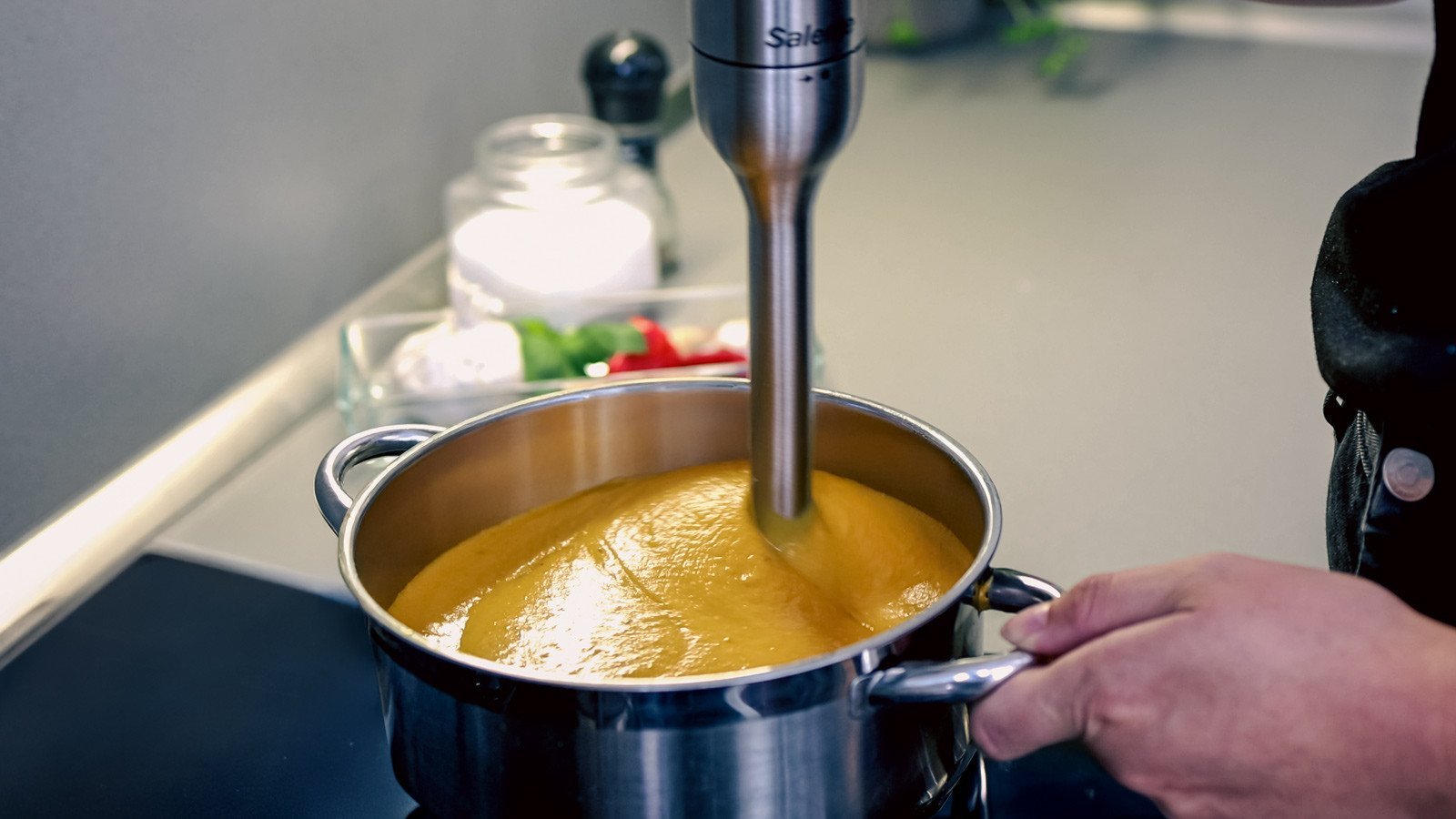 SALENTE Mixxo multifunkční tyčový mixér 3v1, 1200 W, nerez, černá