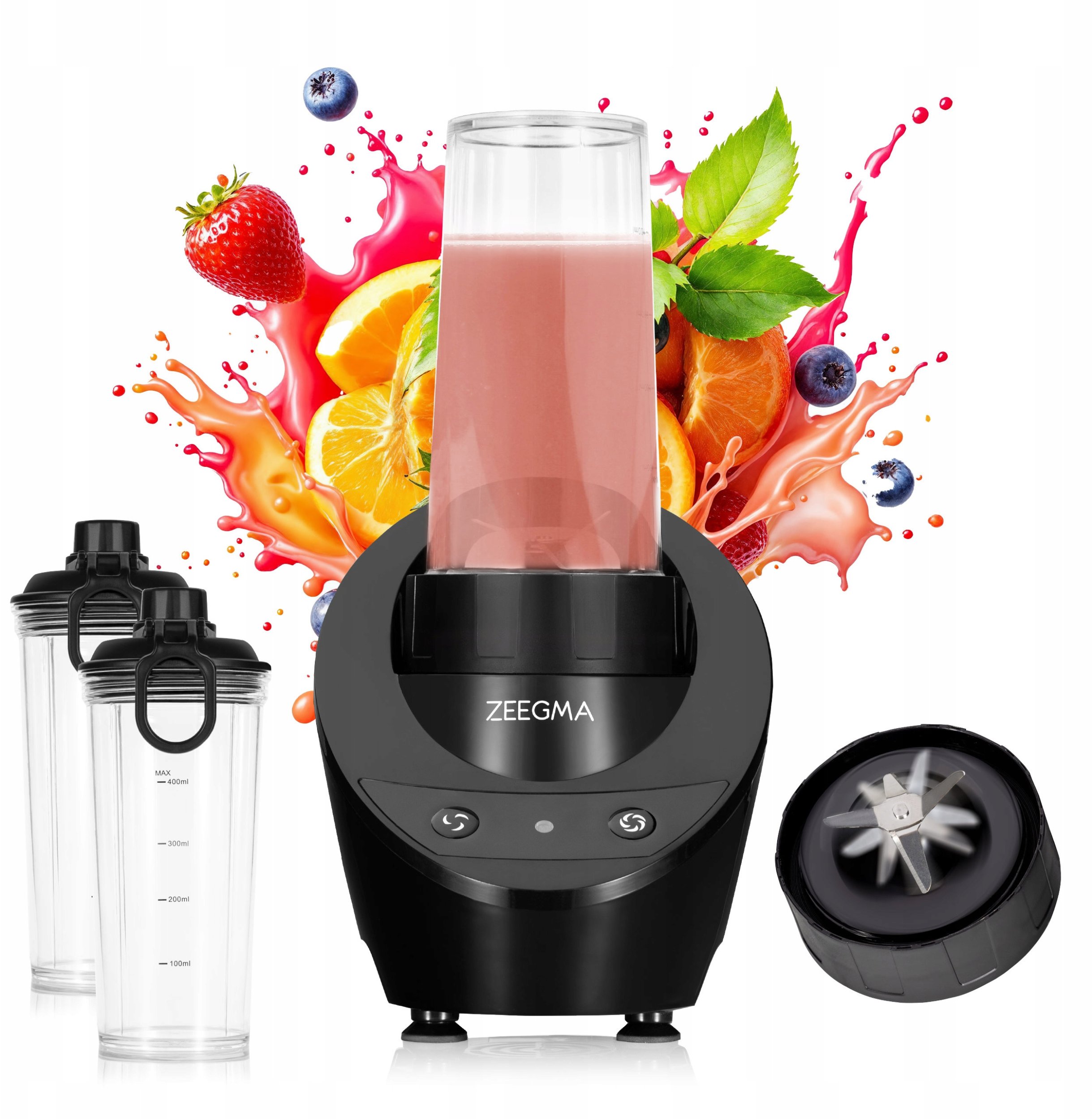 Blender Kielichowy Sok Warzyw Owoców Koktajli Kruszy Lód Młynek Do Kawy