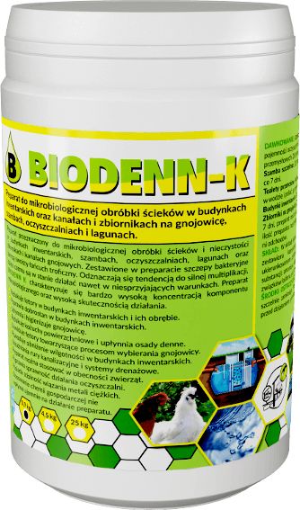 Biobakt Biodenn-K utylizator do oczyszczalni 900 gr