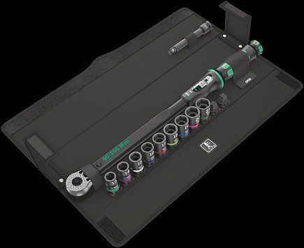 Wera Wera Click-Torque C 3 Set 2 - Click-Torque in a textile box with nuts