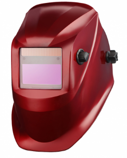 Lahti Pro Przyłbica spawalnicza samościemniająca jednozakresowa czerwona (L1540400)
