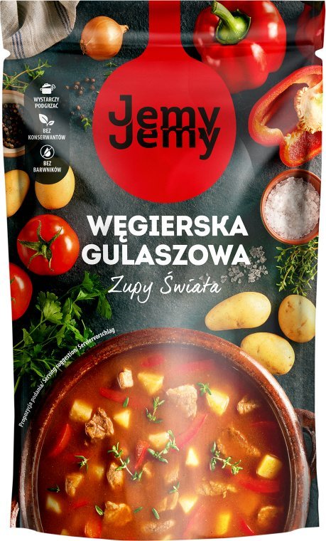 JemyJemy JemyJemy Zupy Świata Zupa węgierska gulaszowa 400 g