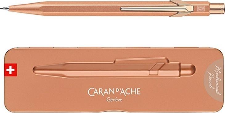 Caran d`Arche Ołówek automatyczny CARAN D'ACHE 844 Brut Rose, w pudełku, różowe złoto