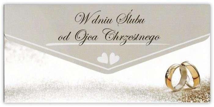 Trend Karnet-koperta Ślub od Ojca Chrzestnego