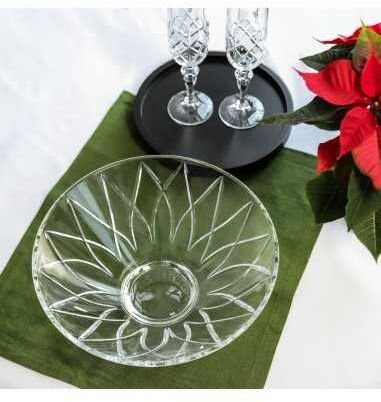 Crystal Julia Misa do owoców szklana 27,5 cm