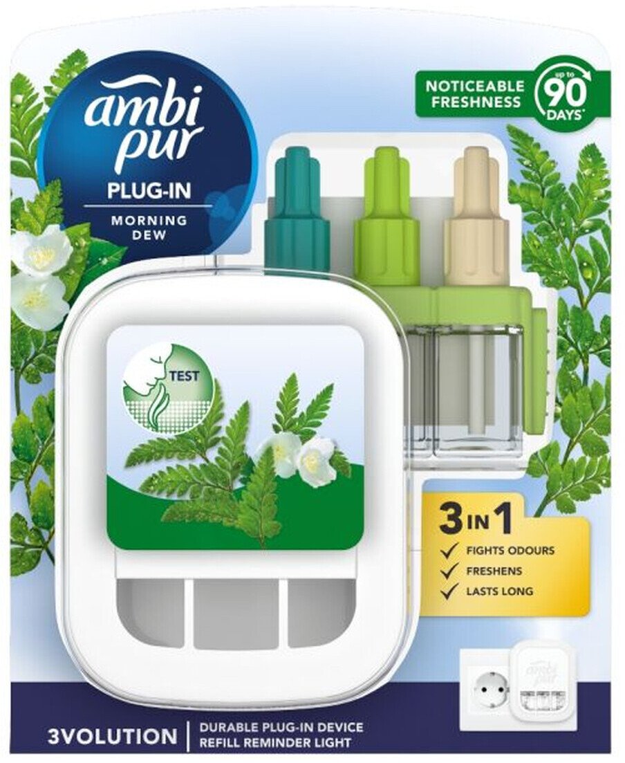 Ambi Pur Elektryczny odświeżacz powietrza 3Volution Morning Dew 20ml