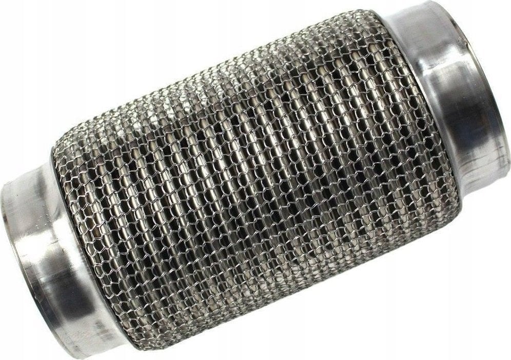 TurboWorks Łącznik elastyczny wydechu 45x200mm Wzmocniony 304SS
