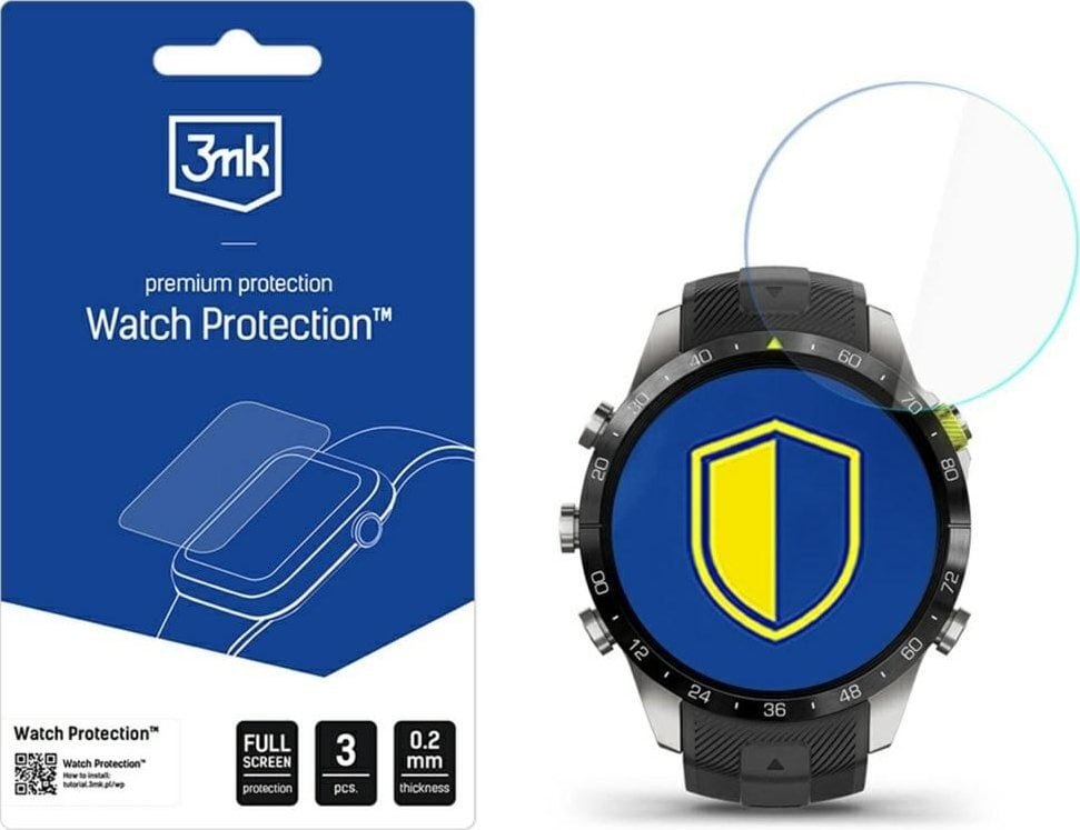 Folia 3MK ARC Watch Fullscreen do Garmin MARQ Athlete (Gen 2)