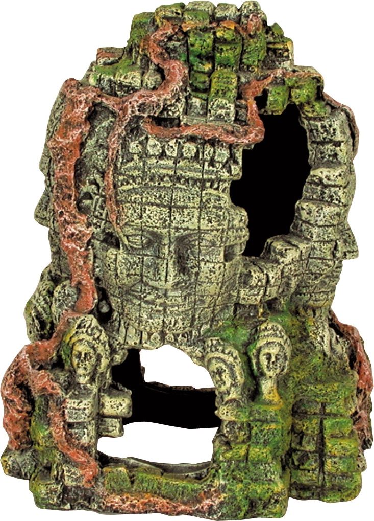 Zolux Dekoracja akwarytyczna 4 twarze duża