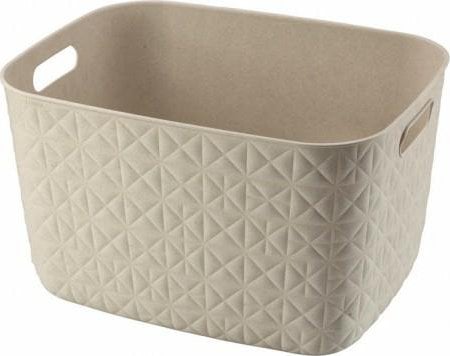 Curver CURVER KOSZYK L KREMOWY SOFTEX 19L