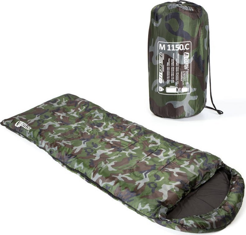 Abarqs Śpiwór Abarqs 1150.C Mumia Moro Kamuflaż