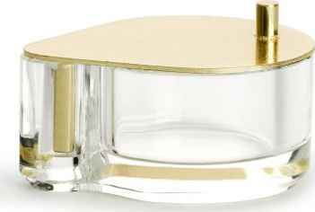 Sagaform Kryształowy Sagaform Winter świecznik na tealight, 7,5 x 6,5 x 3,5 cm