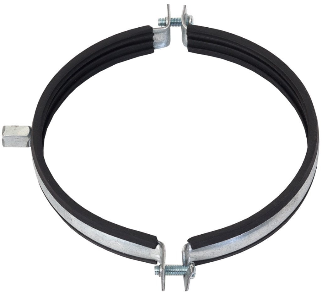 DUCT BRACKET 200MM SBOU FIBRAT.RUBBER