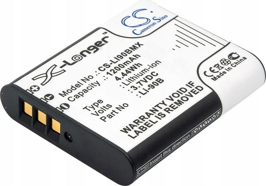 Akumulator Cameron Sino Akumulator Bateria Typu Li-90b Li-92b Do Olympus / Cs-li90bmx