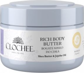 Clochee Masło do ciała Mango Fragrance Rich Body Butter Shea Butter & Jojoba Oil 250ml