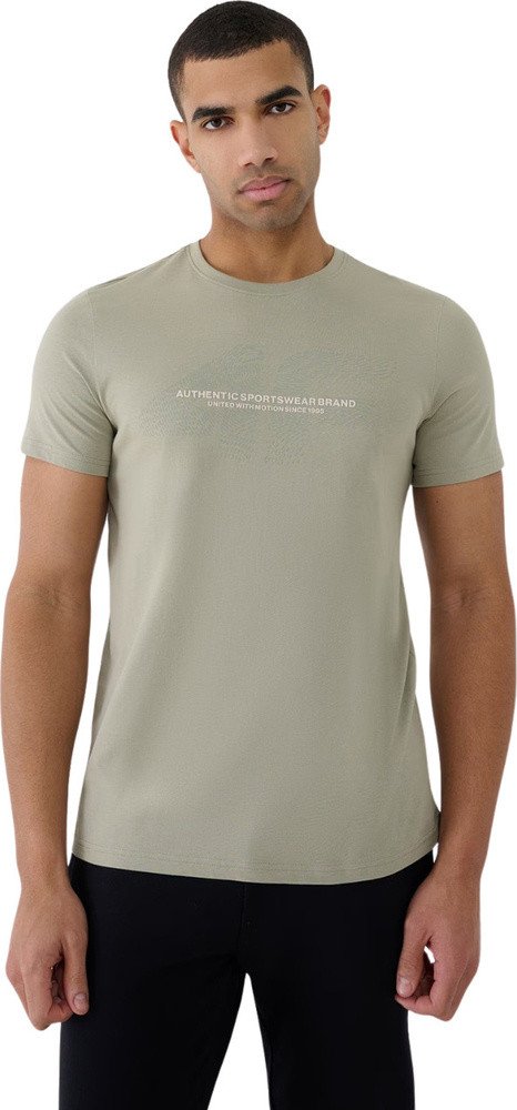 Koszulka męska 4F M2004 oliwkowa 4FWSS25TTSHM2004 44S S