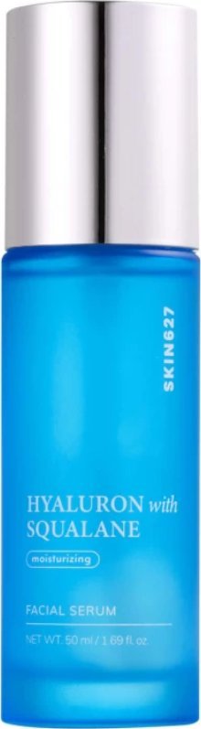 SKIN627 Hialuron i Skwalan Głęboko nawilżające serum do twarzy 50 ml