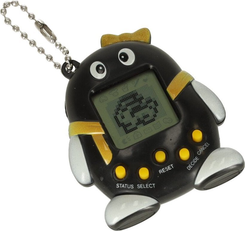 Zabawka Tamagotchi elektroniczna gra zwierzątko czarne