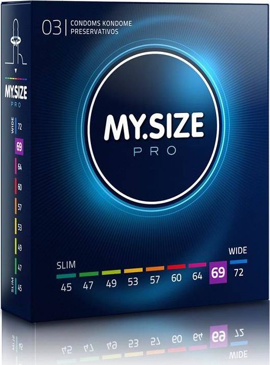 MY SIZE PRO Prezerwatywy 69mm 3szt