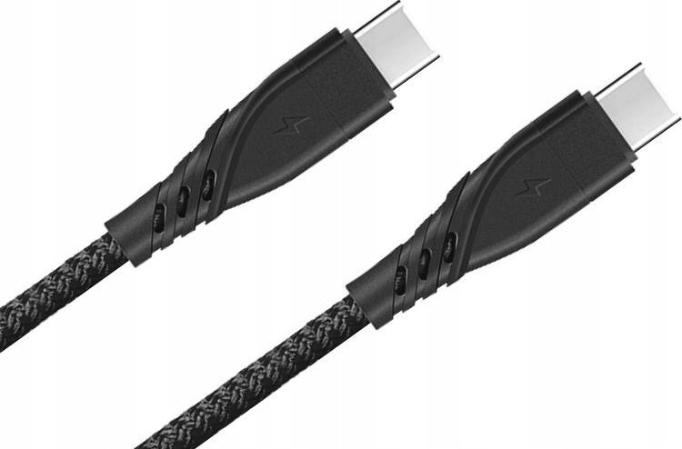 Kabel USB LTC USB-C - USB-A 1m Czarny (LXTY625)