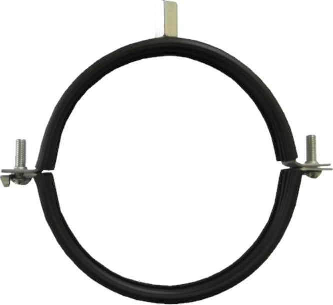 SpiroFlex 125 obejma (oc) z amortyzatorem gumowym