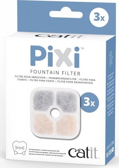 Catit Filtr do poidła Pixi Fountain, 3szt