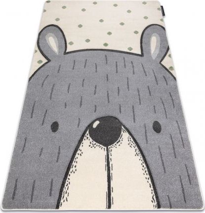 Dywany Łuszczów Dywan PETIT BEAR miś, niedźwiadek krem, 240x330 cm