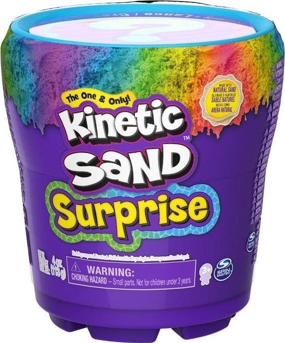 Spin Master Kinetic Sand Kolorowy piasek Niespodzianka