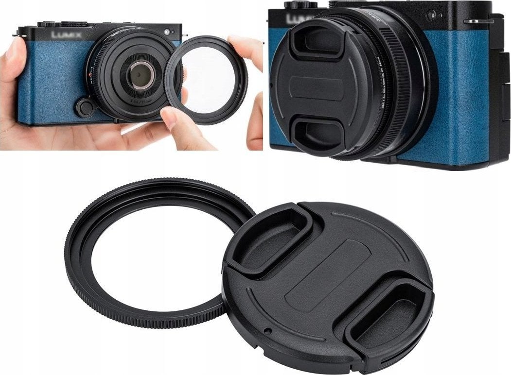 JJC Adapter Redukcja Mocowanie na Filtry Dekielek do Panasonic Lumix S 26mm f/8 / RN-SR26