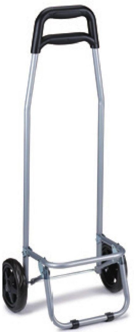 WÓZEK TORBA NA KÓLKACH NA ZAKUPY ZE STELAŻEM 25L NIEBIESKI