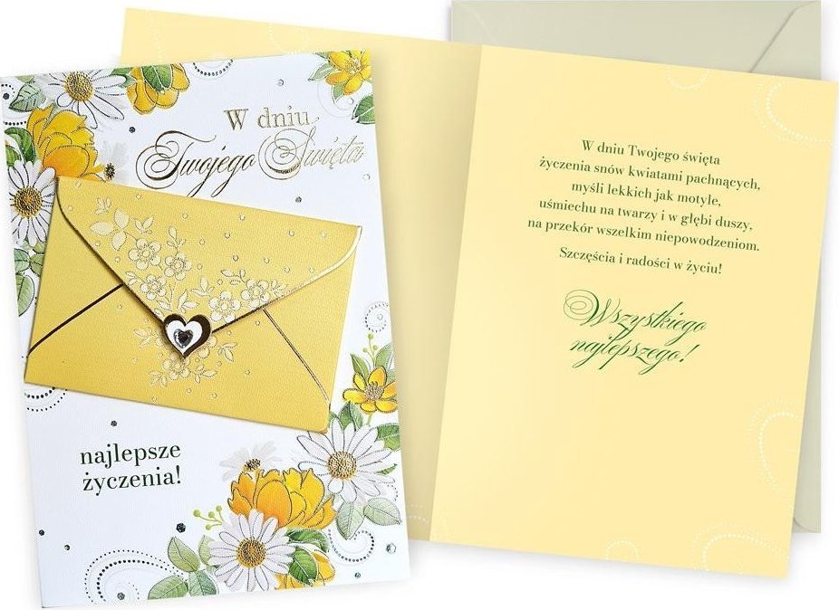 Karnet B6 Najlepsze życzenia