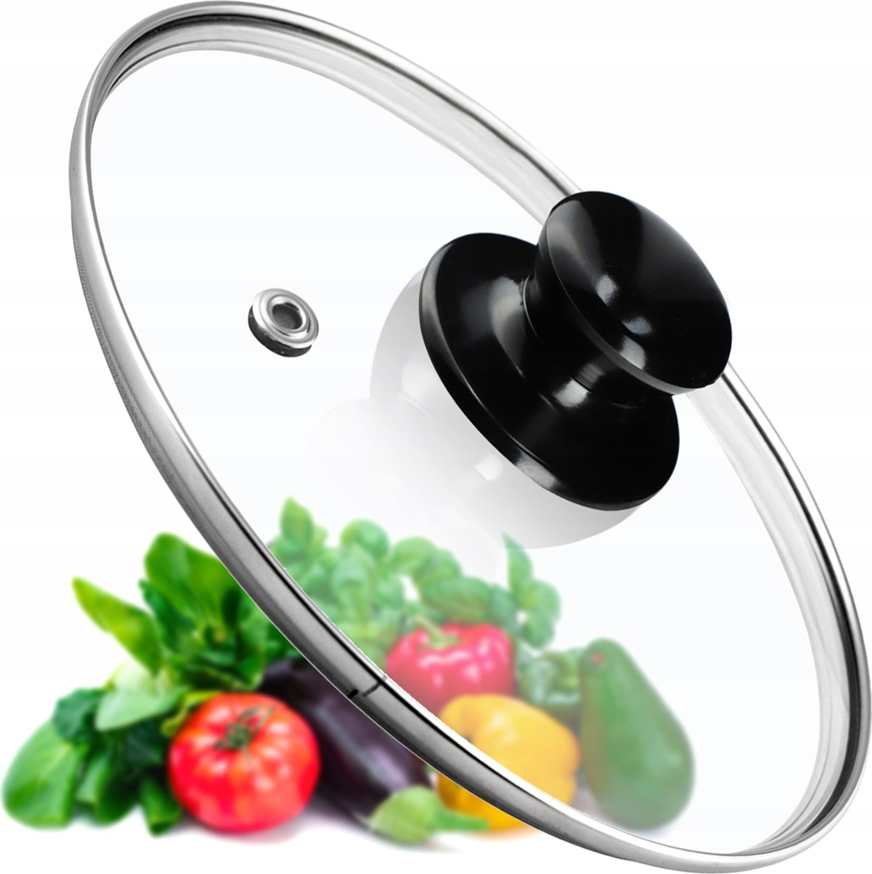 Kadax KADAX Pokrywka Szklana 18cm Pokrywa Patelni Garnka