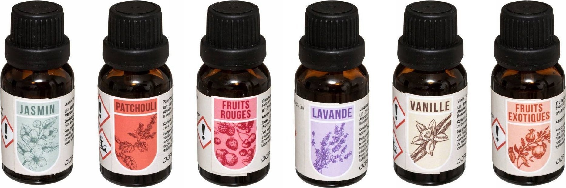 Dyfuzor zapachowy Atmosphera Zestaw olejków zapachowych, 15 ml, 6 sztuk