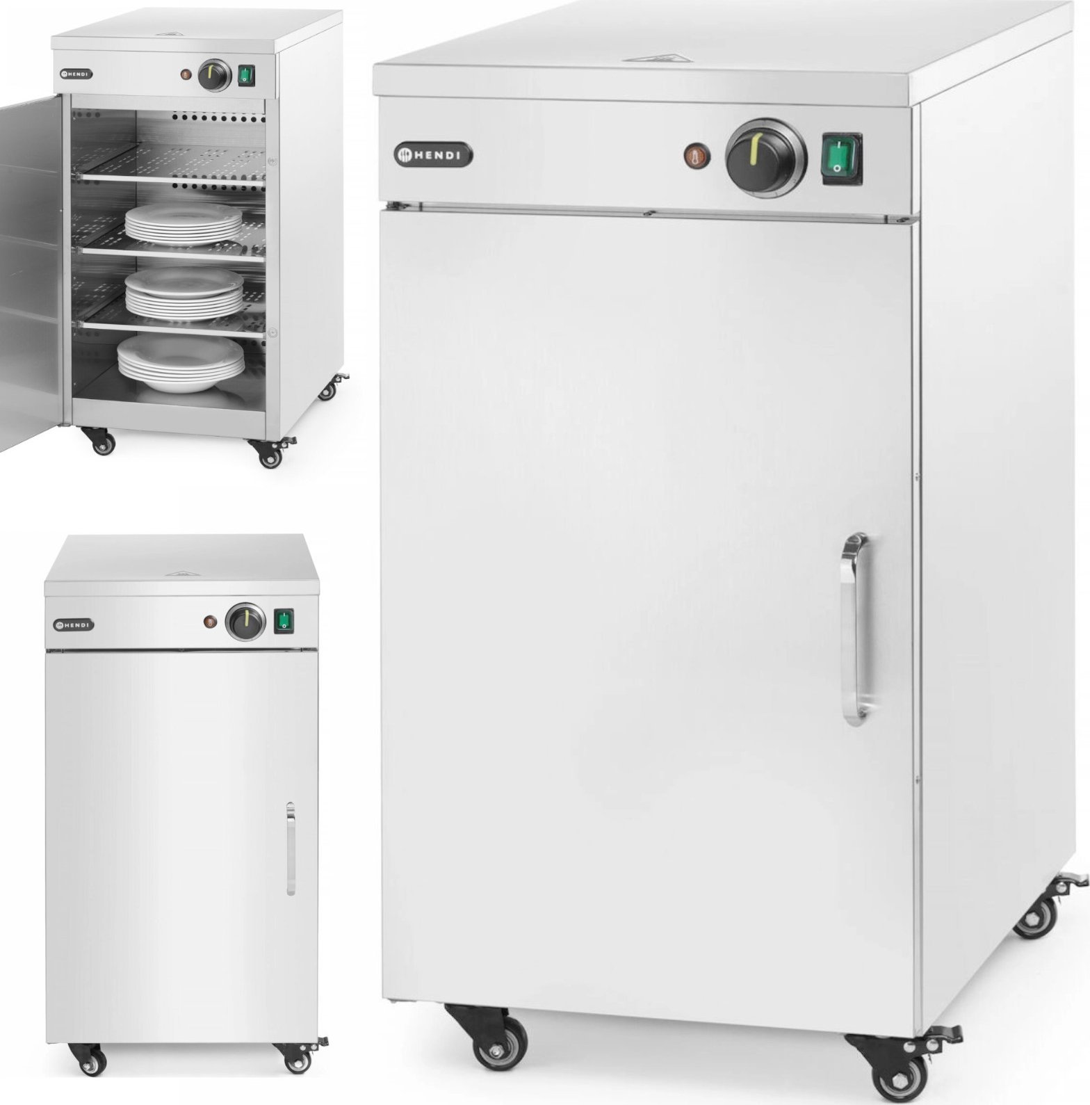 Hendi Podgrzewacz do talerzy pojedynczy na 72 szt. śr. 24 cm 400 W Podgrzewacz do talerzy pojedynczy na 72 szt. śr. 24 cm 400 W