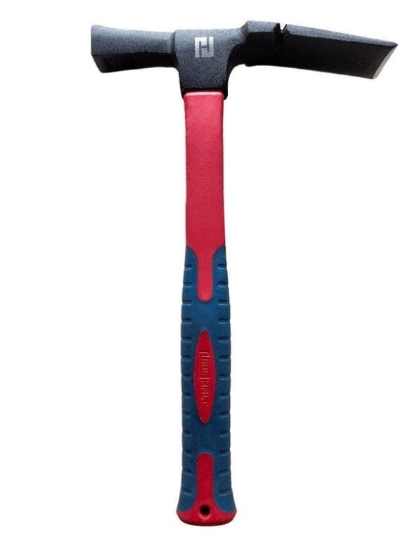 BRICKLAYER HAMMER 600G FIBERGLASS HANDLE