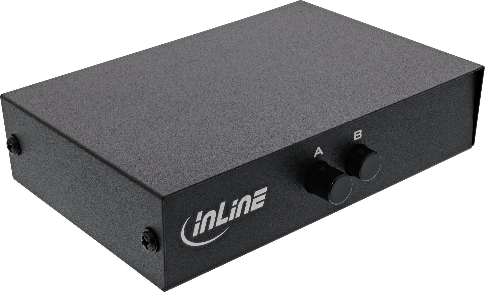 InLine InLine® Serial switch manual 2-port, RS232, 9-pin Sub-D