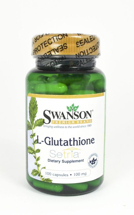Swanson Swanson L-glutation 100mg 100 kapsułek