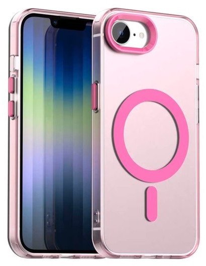 Etui Supero Candy Case do iPhone 16e, MagSafe, różowe
