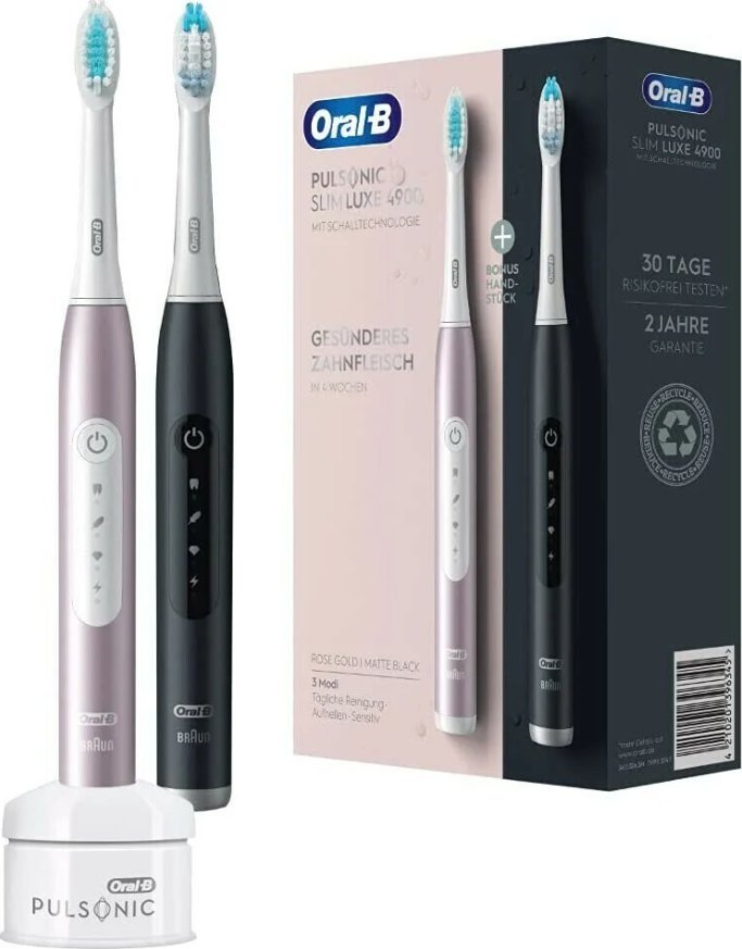 Szczoteczka Oral-B Pulsonic Slim Luxe 4900 Rose/Black