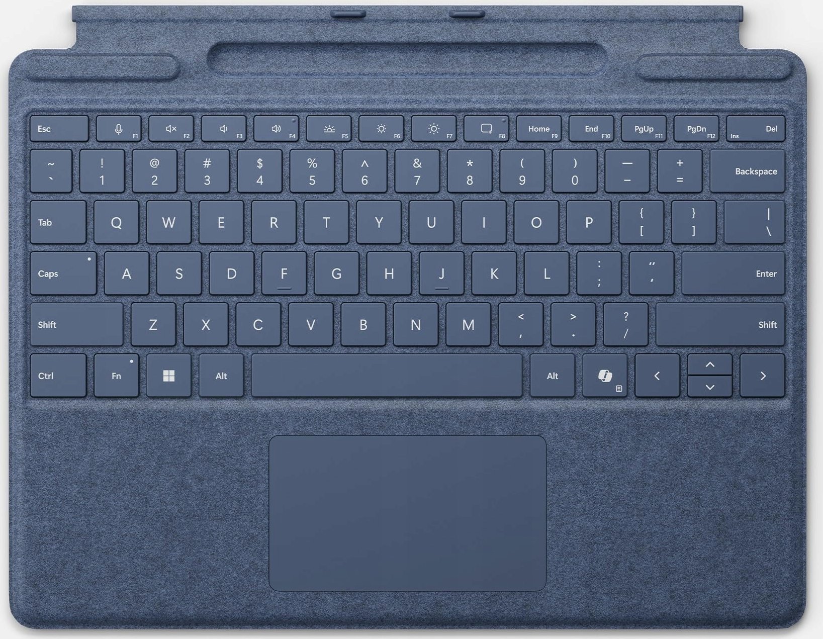 Klawiatura Microsoft Microsoft - Tastatur - mit Touchpad, Beschleunigungsmesser, Surface Slim Pen 2 Ablage- und Ladeschale